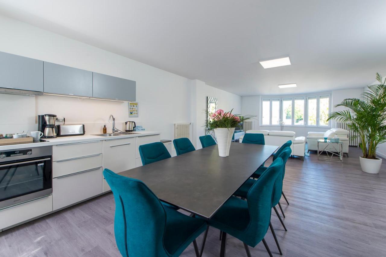 Suites Mana - Le Manaloft, Chic Et Moderne Avec Salle Privee De Fitness En Plein Centre-Ville De Rethel Esterno foto